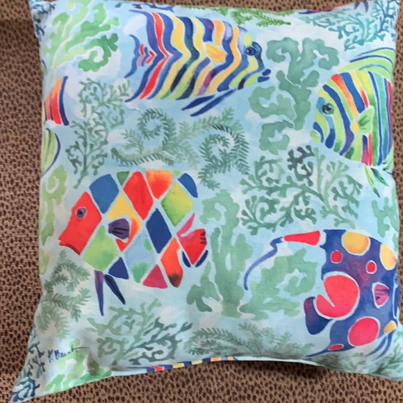 Colorful Fish Pillow - Picture 4 of 5